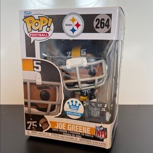 Funko Pop! Joe Greene Vinyl Figure - Black, Gold, White #264